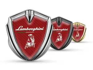 Lamborghini Emblem Fender Abzeichen Rennsportlicher Look Strahlend